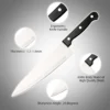 19-piece-knife_4 19 Piece Knife Set with Storage Block and Built-in Sharpener